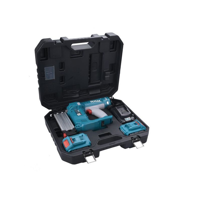 TOTAL HŘEBÍKOVAČKA AKU, 20V LI-ION, 2000MAH (2X), INDUSTRIAL, TCBNLI2001 - ZNAČKA TOTAL - ELEKTRICKÉ NÁŘADÍ