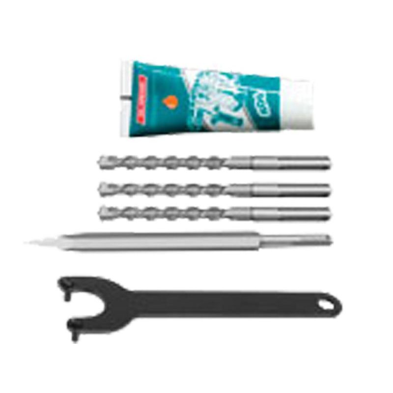 TOTAL KLADIVO VRTACÍ A SEKACÍ AKU, SDS PLUS, BRUSHLESS, 20V LI-ION, 2000MAH, 4,5J, INDUSTRIAL, BEZ BATERIE A NABÍJEČKY, TRHLI20288 - AKU VRTACÍ, SEKACÍ A KOMBINOVANÁ KLADIVA - AKU NÁŘADÍ