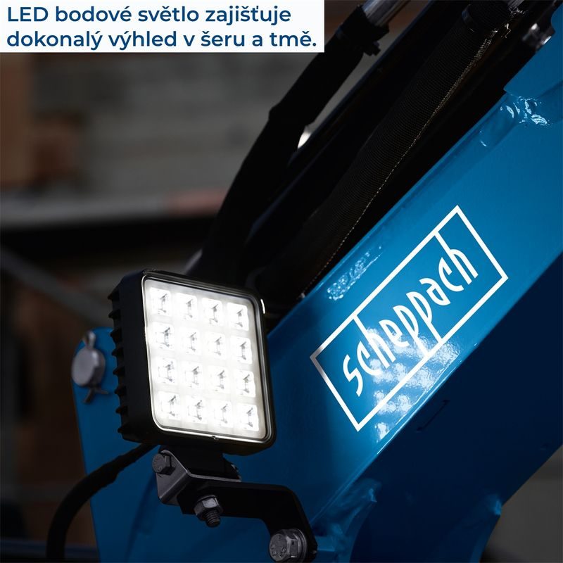 SCHEPPACH EXC 815 - MINIBAGR - NAKLADAČE, MINIBAGRY - STAVEBNÍ TECHNIKA