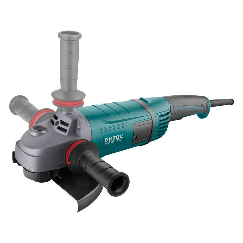 EXTOL INDUSTRIAL BRUSKA ÚHLOVÁ, OTOČNÁ RUKOJEŤ, 230MM, 2600W, 8792060 - ÚHLOVÁ BRUSKA 230 MM - ELEKTRICKÉ NÁŘADÍ