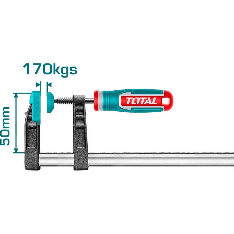 TOTAL SVĚRKA F, INDUSTRIAL, THT1320501 - TRUHLÁŘSKÉ SVĚRKY - RUČNÍ NÁŘADÍ