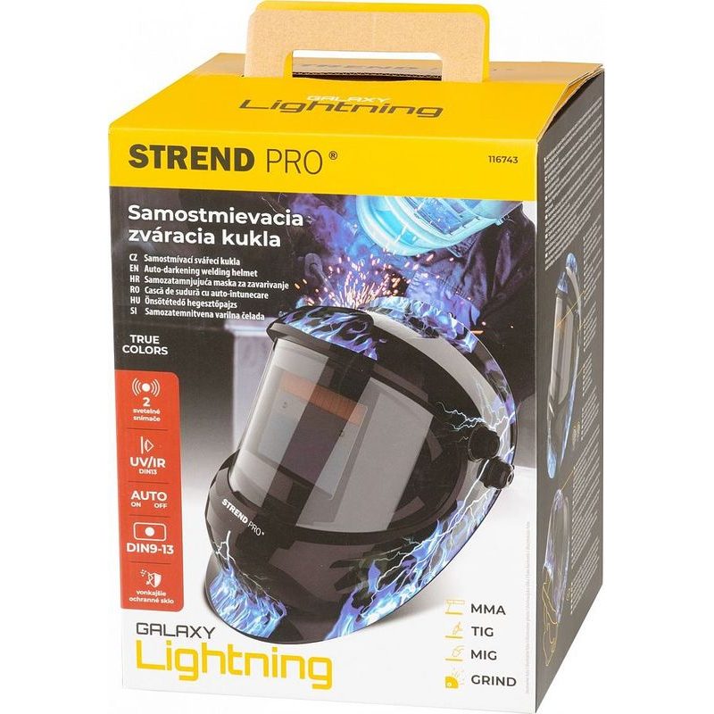 SVÁŘECÍ KUKLA GALAXY LIGHTNING, AUTODARK - SVAŘOVACÍ KUKLY - ELEKTRICKÉ NÁŘADÍ