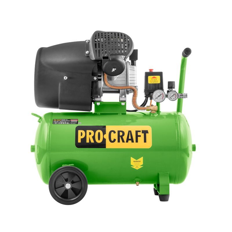KOMPRESOR PROCRAFT AC50-2 | AC50-2 PROCRAFT - OLEJOVÉ KOMPRESORY - PNEU NÁŘADÍ