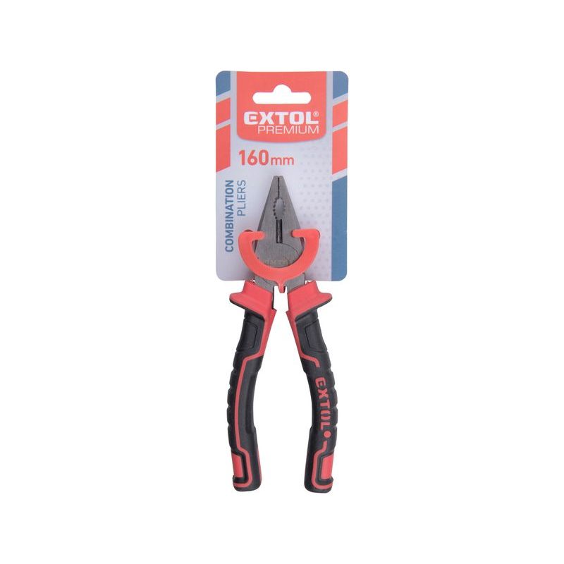 EXTOL PREMIUM KLEŠTĚ KOMBINOVANÉ, 160MM, 8813181 - KOMBINOVANÉ KLEŠTĚ - RUČNÍ NÁŘADÍ