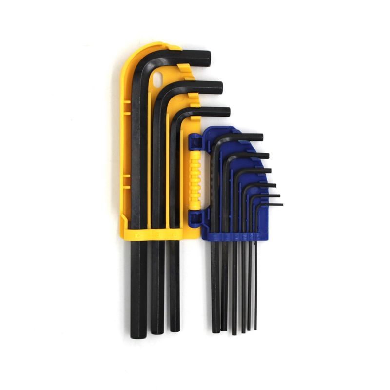 ŠESTIHRANNÉ KLÍČE SADA IMBUS 9 KS PRODLOUŽENÉ, 1.5, 2, 2.5, 3, 4, 5, 6, 8, 10 MM, CRV | 02-08-9109 KUBIS - IMBUSOVÉ KLÍČE - RUČNÍ NÁŘADÍ