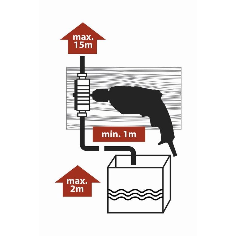 KREATOR KRT992010 ČERPADLO NA VRTAČKU - ČERPADLA - ZAHRADA