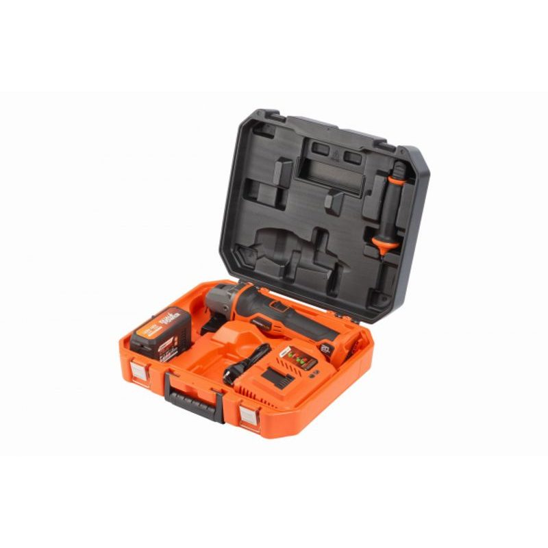 POWERPLUS POWDP35150 AKU ÚHLOVÁ BRUSKA 20V 115MM SET - AKU UHLOVÉ BRUSKY - AKU NÁŘADÍ