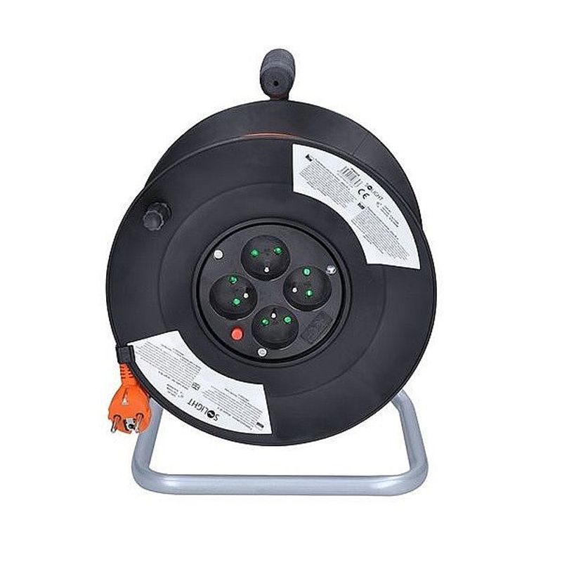 BUBEN VNITŘNÍ 4Z, 50M, ORANŽOVÝ KABEL, 3X1,5MM - PRODLUŽOVACÍ KABELY - PŘÍSLUŠENSTVÍ