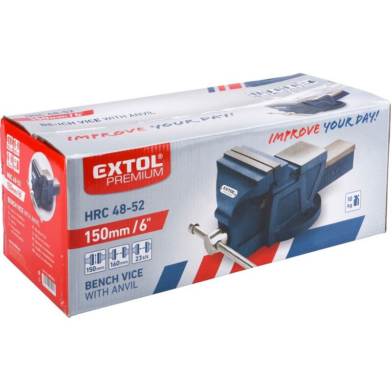 EXTOL PREMIUM SVĚRÁK S KOVADLINOU, 150MM, 8812614 - SVĚRÁKY - DÍLNA A GARÁŽ