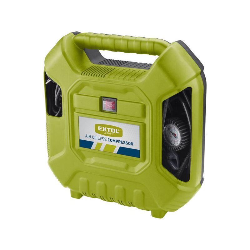 EXTOL CRAFT KOMPRESOR BEZOLEJOVÝ, 1100W, 418102 - BEZOLEJOVÉ KOMPRESORY - PNEU NÁŘADÍ