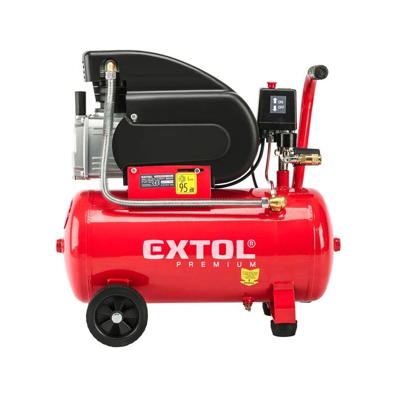 EXTOL PREMIUM KOMPRESOR OLEJOVÝ 1500W, 24L, 8895310 - OLEJOVÉ KOMPRESORY - PNEU NÁŘADÍ