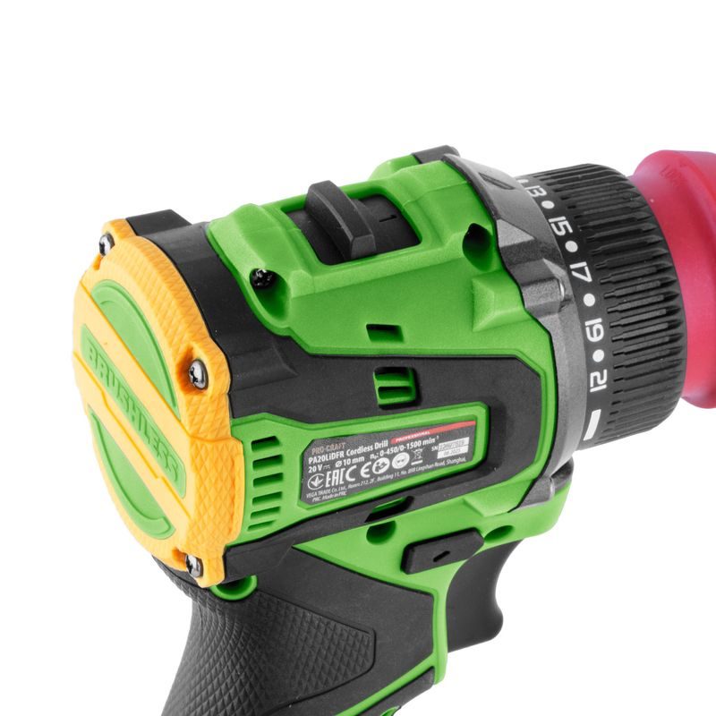 AKU ŠROUBOVÁK PROCRAFT PA20LIDFR | PA20LIDFR PROCRAFT - AKU ŠROUBOVÁK 18V - 20V - AKU NÁŘADÍ