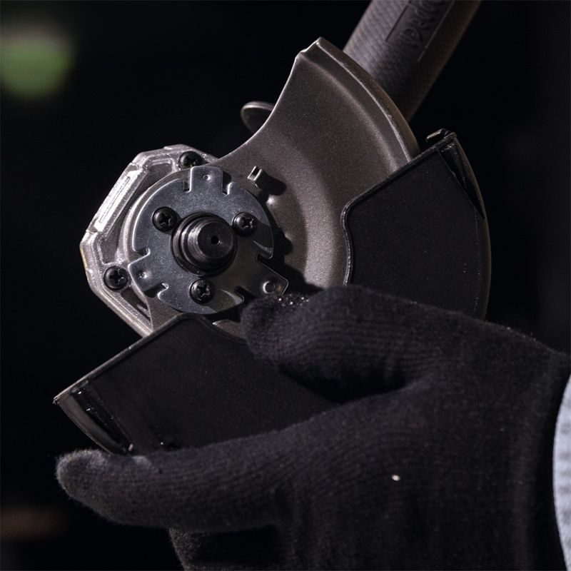 SCHEPPACH BC-AG125-X 20 V IXES AKU ÚHLOVÁ BRUSKA (BEZ BATERIE A NABÍJEČKY) - AKU UHLOVÉ BRUSKY - AKU NÁŘADÍ