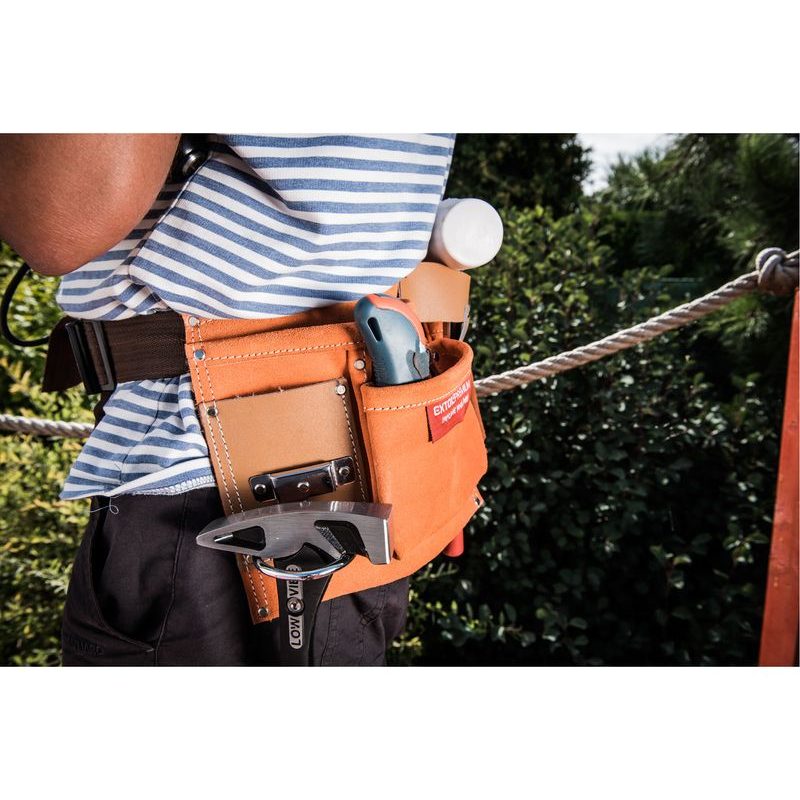 EXTOL PREMIUM PÁS NA NÁŘADÍ KOŽENÝ, 9 KAPES, 420 - PÁSY NA NÁŘADÍ - PŘÍSLUŠENSTVÍ