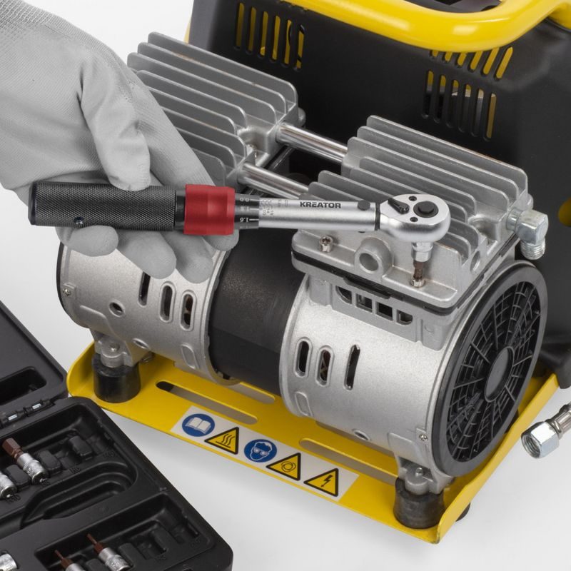 KREATOR KRTH31001 MOMENTOVÝ KLÍČ SET 21 KS 1/4" 2-20NM - MOMENTOVÉ KLÍČE A NÁSOBIČE - RUČNÍ NÁŘADÍ