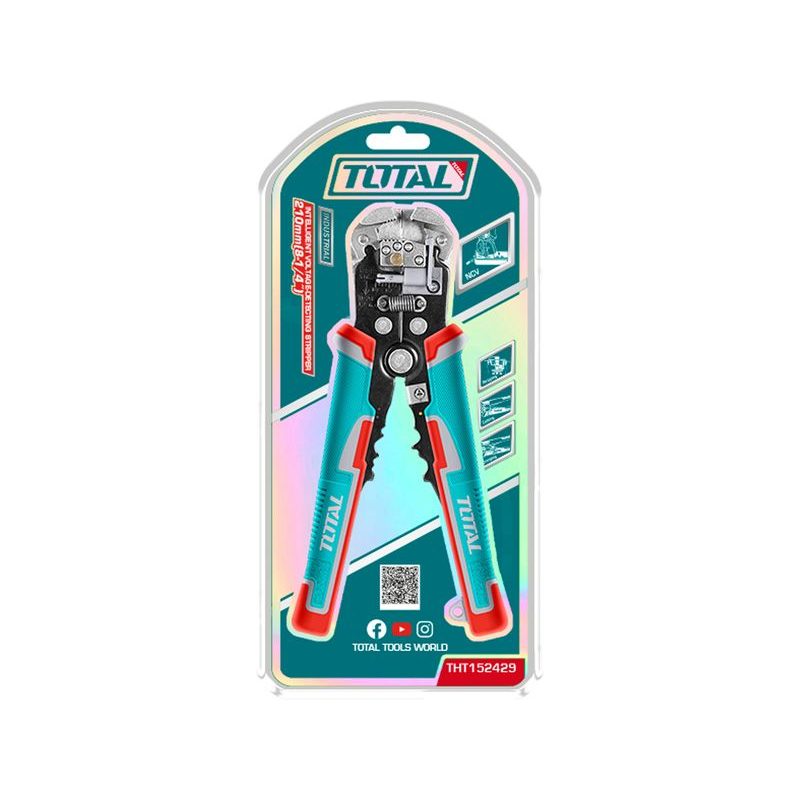 TOTAL KLEŠTĚ ODIZOLOVACÍ/KRIMPOVACÍ, THT152429 - ODIZOLOVACÍ KLEŠTĚ - RUČNÍ NÁŘADÍ
