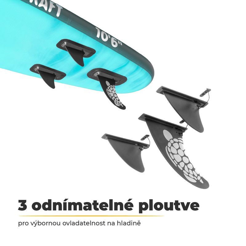 PADDLEBOARD SET PROCRAFT TRAVEL SUP320 | SUP320 PROCRAFT - DOPLŇKY A VYCHYTÁVKY - DŮM A DOMÁCNOST, ELEKTRO..