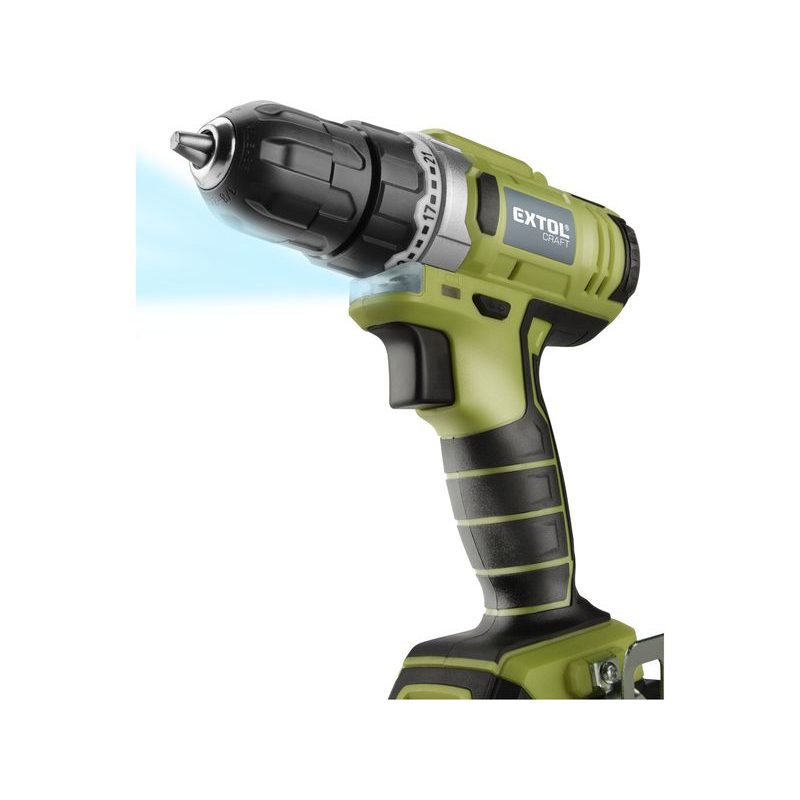 EXTOL CRAFT VRTACÍ ŠROUBOVÁK AKU, 12V LI-ION, 1300MAH, 402400 - AKU ŠROUBOVÁK 12 V - AKU NÁŘADÍ