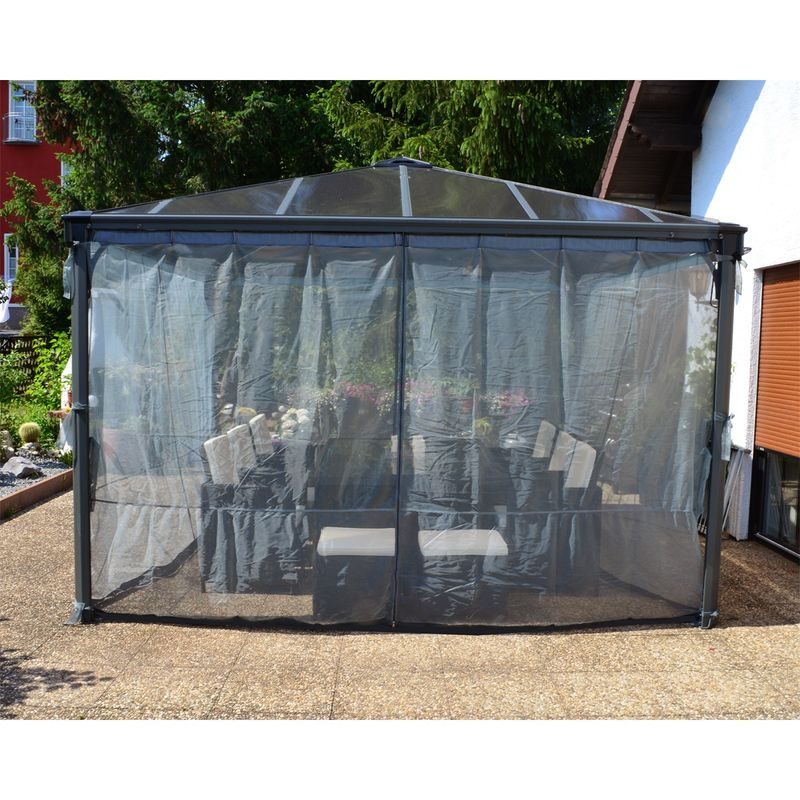 PALRAM - CANOPIA PALERMO 3600 ZAHRADNÍ HLINÍKOVÝ ALTÁN - ZAHRADNÍ STANY - ALTÁN - ZAHRADA