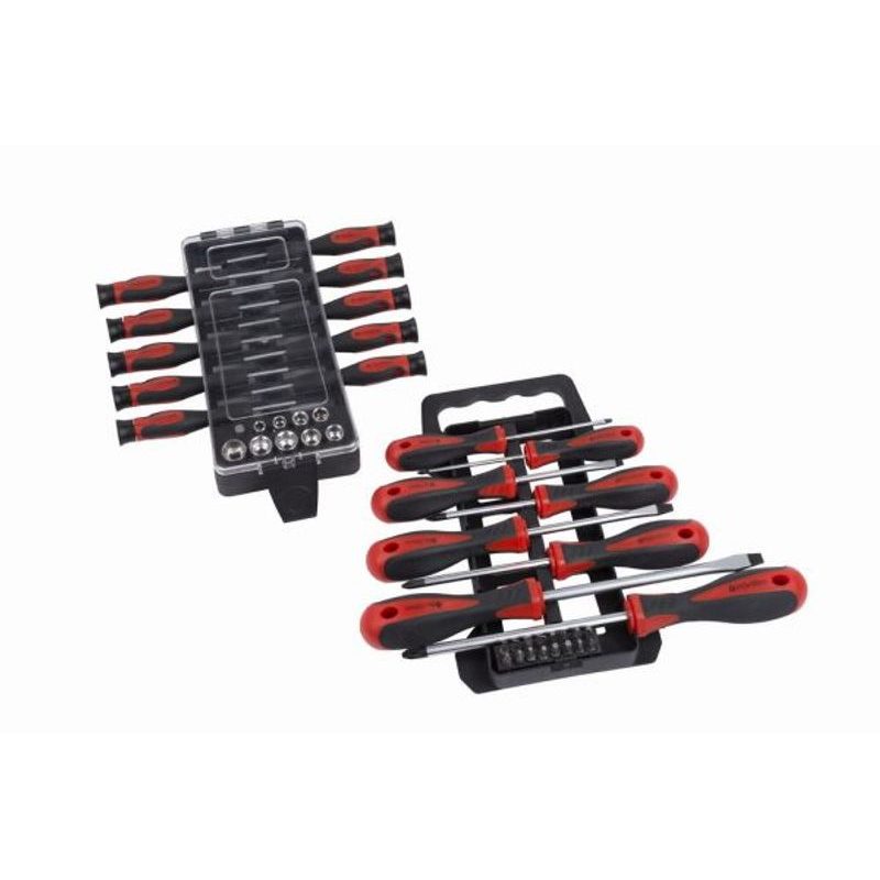 KREATOR KRT400004 SADA ŠROUBOVÁKŮ A BITŮ 44KS - SADY ŠROUBOVÁKŮ - RUČNÍ NÁŘADÍ
