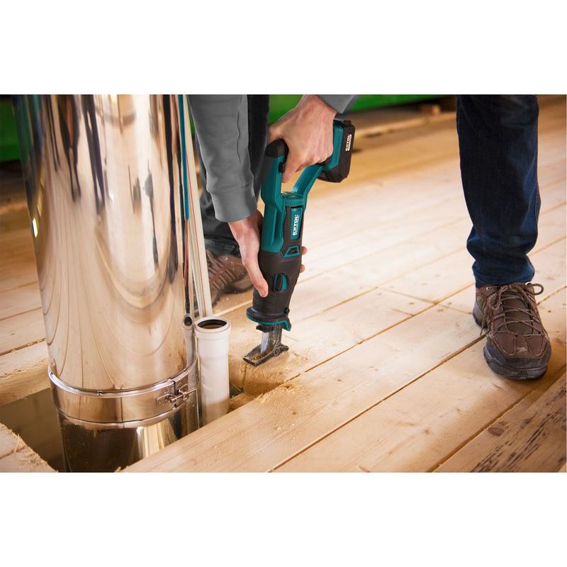 EXTOL INDUSTRIAL PILA OCASKA AKU SHARE20V, BRUSHLESS, 20V LI-ION, 2AH, 8791820 - AKU PILY OCASKY - AKU NÁŘADÍ