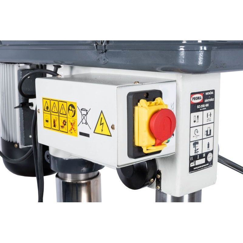 BZ-25B/400 - PRŮMYSLOVÁ VRTAČKA - ZÁVITOŘEZ - STROJNÍ VRTAČKY - KOVOOBRÁBĚCÍ STROJE