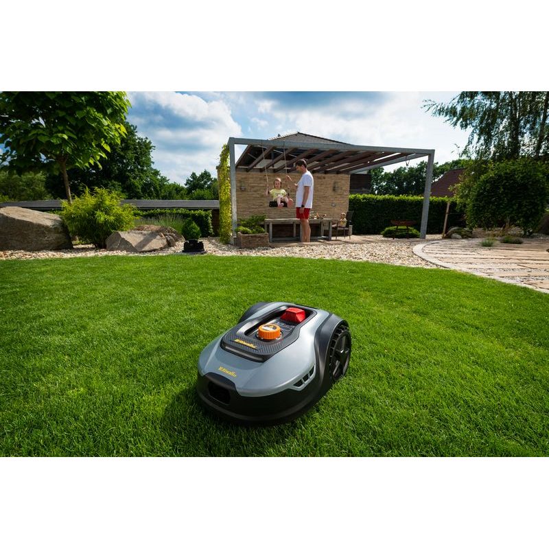 RIWALL PRO RRM 650 APP ROBOTICKÁ SEKAČKA ( 600 M2 ) S VODÍCÍM DRÁTEM - ROBOTICKÉ SEKAČKY - ZAHRADA