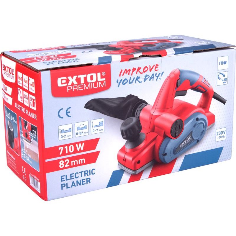 EXTOL PREMIUM HOBLÍK ELEKTRICKÝ, 710W, 8893404 - HOBLÍKY - ELEKTRICKÉ NÁŘADÍ