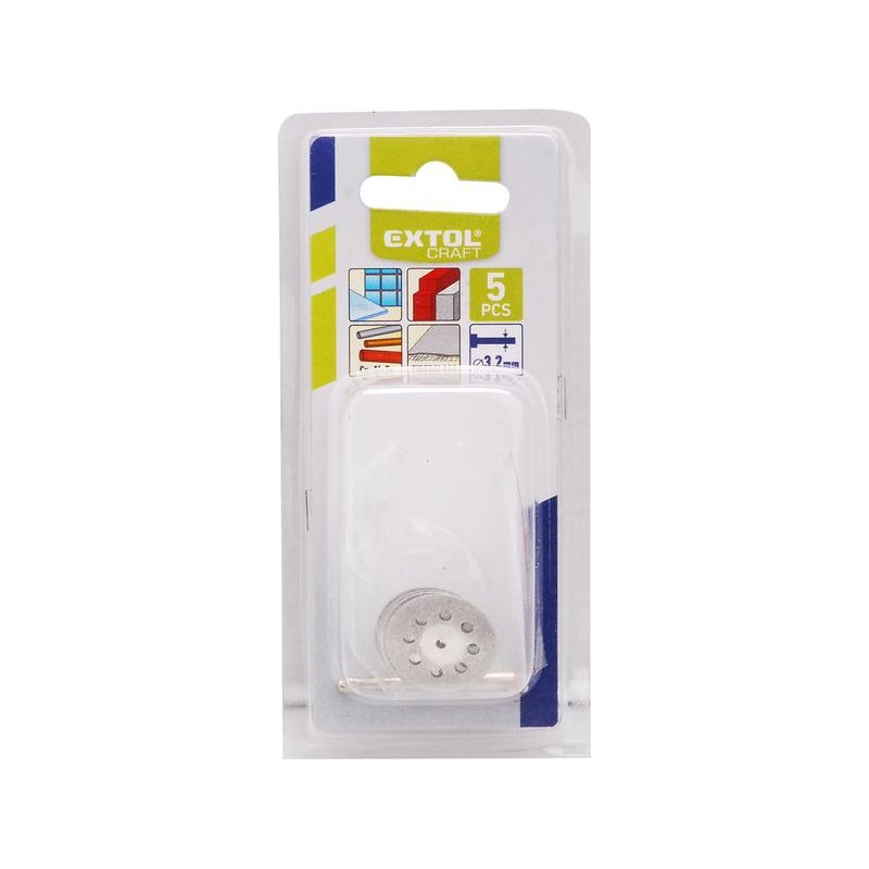 EXTOL CRAFT KOTOUČE DIAMANTOVÉ, NA PŘÍMOU BRUSKU, SADA 6KS, 73421 - K PŘÍMÝM BRUSKÁM - PŘÍSLUŠENSTVÍ