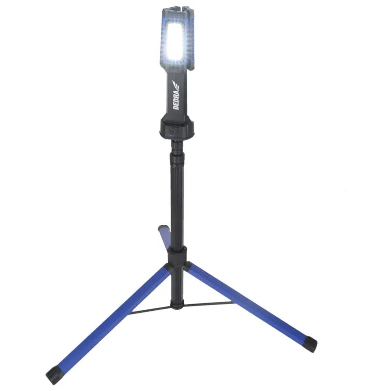 LED SKLÁDACÍ MULTIFUNKČNÍ LAMPA 4500LM, STATIV, DVĚ BARVY, DEDRA L1069 - PRACOVNÍ SVĚTLA - PŘENOSKY - SVÍTIDLA