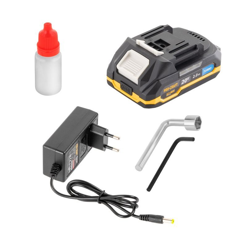 SADA AKU RUČNÍ PILKA PKA32LI A NŮŽKY NA VĚTVE ES25LI + NÁSTAVEC EP2.0R | SPKA32LI/ES25LI/EP2.0 PROCRAFT - PROŘEZÁVACÍ PILY - ZAHRADA