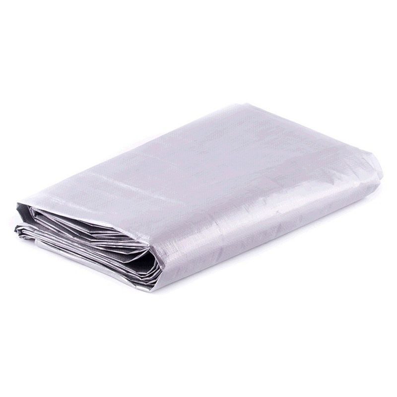 PLACHTA 130G ŠEDÁ 5X8M - SILNÉ 150 G/M2 - DÍLNA A GARÁŽ