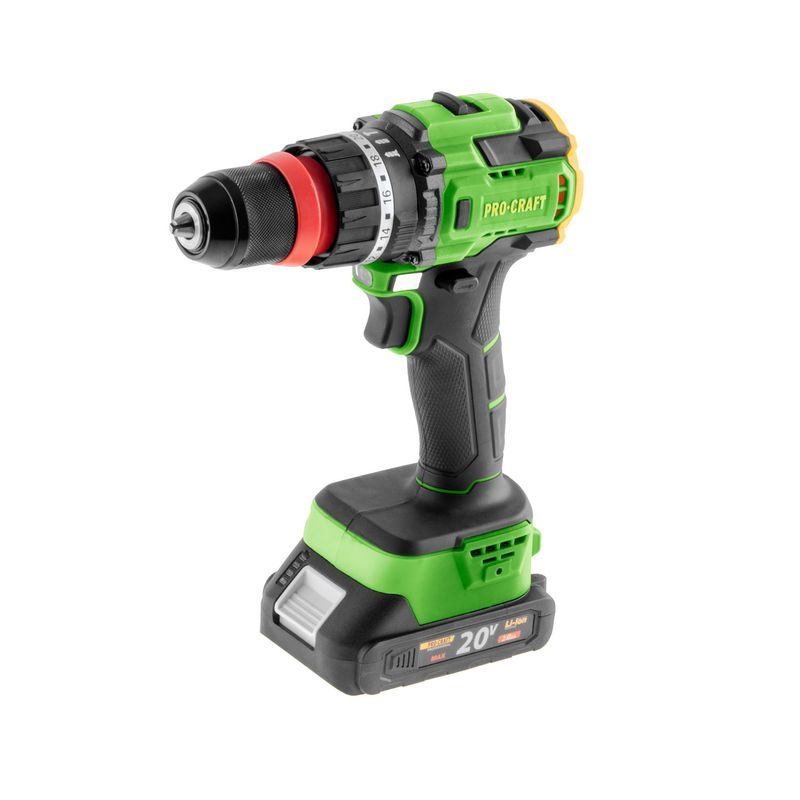 AKU VRTACÍ ŠROUBOVÁK PROCRAFT PA18LIH DFR | PA18LIH DFR PROCRAFT - AKU ŠROUBOVÁK 18V - 20V - AKU NÁŘADÍ