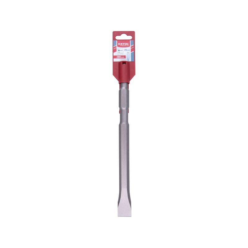 EXTOL PREMIUM SEKÁČ PLOCHÝ HEX 17, 280X25MM, 8801580 - SEKÁČE HEX 17 MM - PŘÍSLUŠENSTVÍ