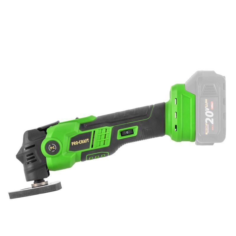 AKU MULTIFUNKČNÍ OSCILAČNÍ BRUSKA PMT22BB PROCRAFT (BEZ BATERIE A NABÍJEČKY) | PMT22BB PROCRAFT - AKU MULTIFUNKČNÍ BRUSKY (MULTITOOL) - AKU NÁŘADÍ