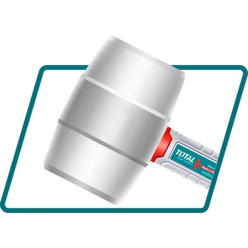 TOTAL PALIČKA PRYŽOVÁ BÍLÁ, 220G, INDUSTRIAL, THRUH6908 - GUMOVÉ PALICE - RUČNÍ NÁŘADÍ