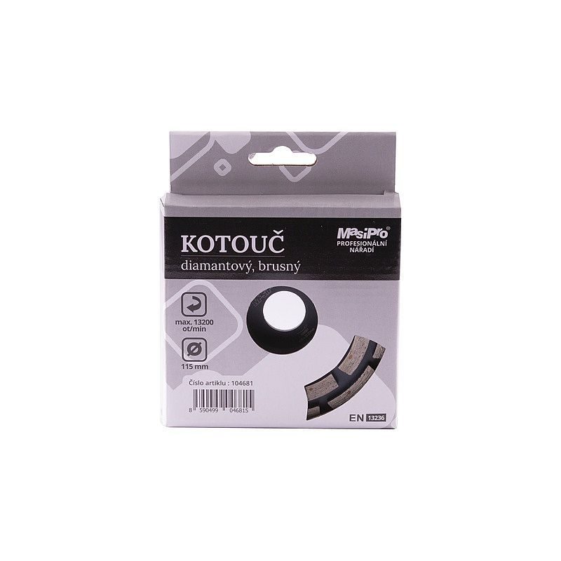 DIAMANTOVÝ KOTOUČ NA BETON DVOUŘADÝ 115MM - DIAMATOVÉ KOTOUČE - BRUSNÉ - PŘÍSLUŠENSTVÍ