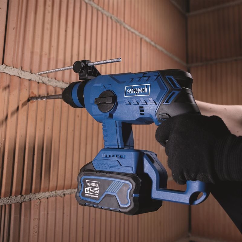 SCHEPPACH BC-RHD230-X AKU 20 V IXES VRTACÍ/SEKACÍ KLADIVO (BEZ BATERIE A NABÍJEČKY) - AKU VRTACÍ, SEKACÍ A KOMBINOVANÁ KLADIVA - AKU NÁŘADÍ