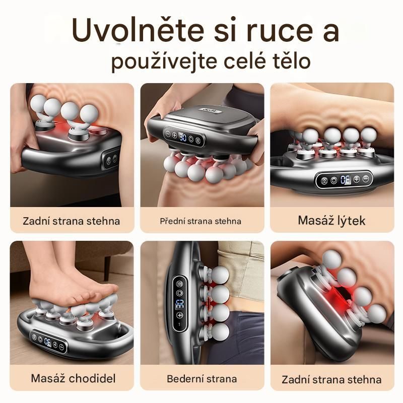 GLOX GLOXS6 MASÁŽNÍ PŘÍSTROJ - ELEKTRO - DŮM A DOMÁCNOST, ELEKTRO..