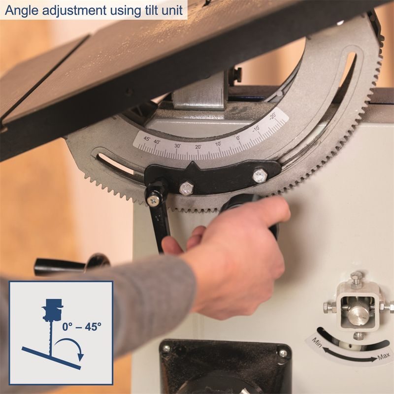 SCHEPPACH BASA 3 PÁSOVÁ PILA 230 V - PÁSOVÉ PILY NA DŘEVO - DŘEVOOBRÁBĚCÍ STROJE