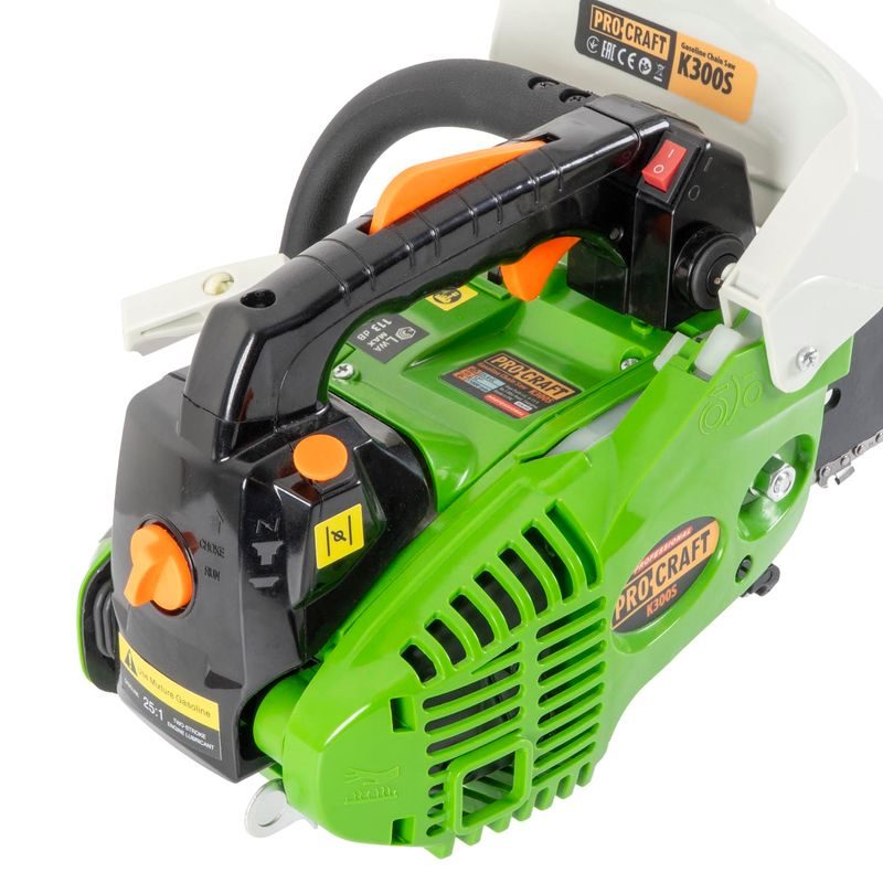 BENZÍNOVÁ ŘETĚZOVÁ PILA PROCRAFT K300S | K300S PROCRAFT - MOTOROVÉ (BENZÍNOVÉ) ŘETĚZOVÉ PILY - ZAHRADA