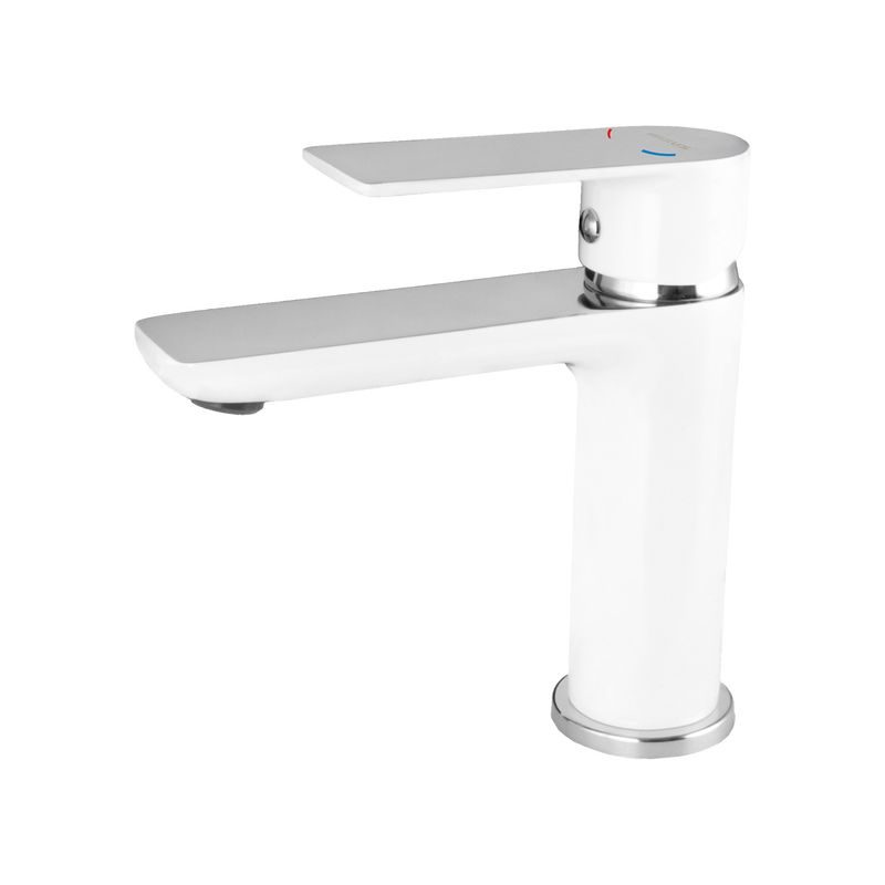 UMYVADLOVÁ BATERIE MIXXUS PREMIUM ALEX 001 WHITE-CHROME, BÍLÝ-CHROM | ALEX 001 WHITE-CHROME PROCRAFT - UMYVADLOVÉ BATERIE - SANITA