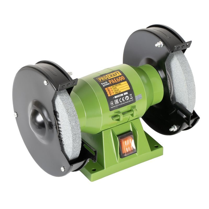 BRUSKA STOLNÍ DVOUKOTOUČOVÁ PROCRAFT PAE600, 150W | PAE600 PROCRAFT - DVOUKOTOUČOVÉ BRUSKY - ELEKTRICKÉ NÁŘADÍ