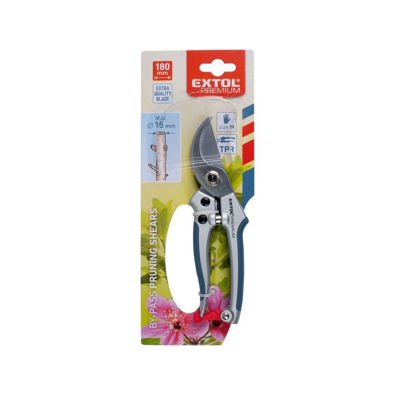 EXTOL PREMIUM NŮŽKY ZAHRADNICKÉ, 180MM, SK5, 8872107 - ZAHRADNÍ NŮŽKY - ZAHRADA