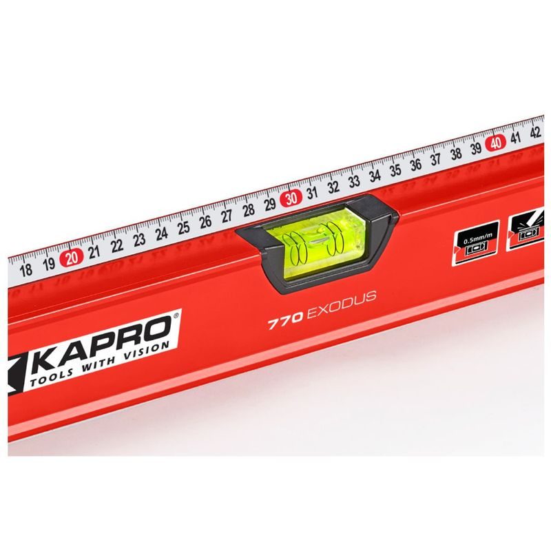 VODOVÁHA KAPRO 770 EXODUS, S PRAVÍTKEM, 0600MM - VODOVÁHY - MĚŘÍCÍ TECHNIKA