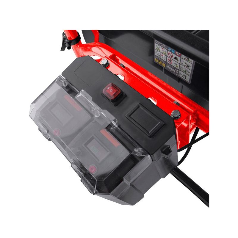 EXTOL PREMIUM DVOUKOLÁK NÁKLADNÍ S PŘEVODOVKOU AKU, 400KG, 225L, 40V LI-ION, 6AH, 8891592 - AKU KOLEČKA, MOTÚČKA - STAVEBNÍ TECHNIKA