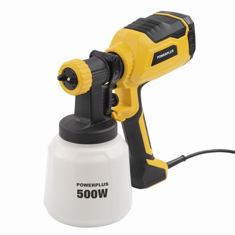 POWERPLUS POWX352 STŘÍKACÍ PISTOLE 500W - STŘÍKACÍ PISTOLE ELEKTRICKÉ - ELEKTRICKÉ NÁŘADÍ