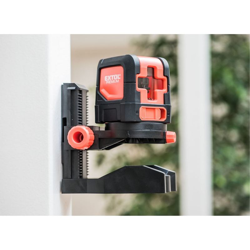 EXTOL PREMIUM LASER ZELENÝ LINIOVÝ, KŘÍŽOVÝ SAMONIVELAČNÍ, 1H 1V, 8823306 - LINIOVÉ LASERY - MĚŘÍCÍ TECHNIKA