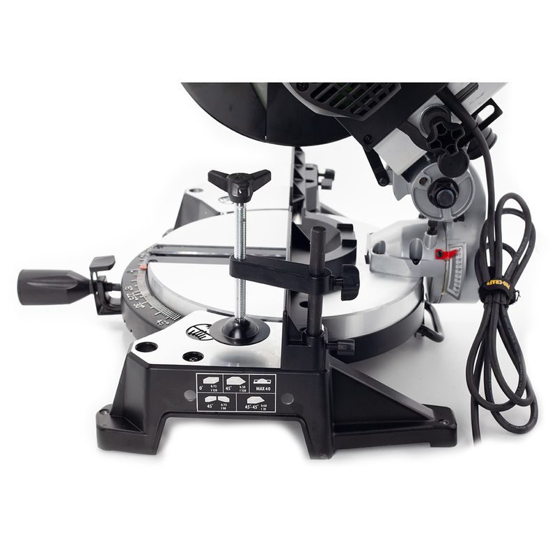 POKOSOVÁ PILA S FUNKCÍ STOLNÍ KOTOUČOVÉ PILY 2 V 1 PROCRAFT CMS25 | CMS25 PROCRAFT - POKOSOVÉ PILY DO 260MM - ELEKTRICKÉ NÁŘADÍ