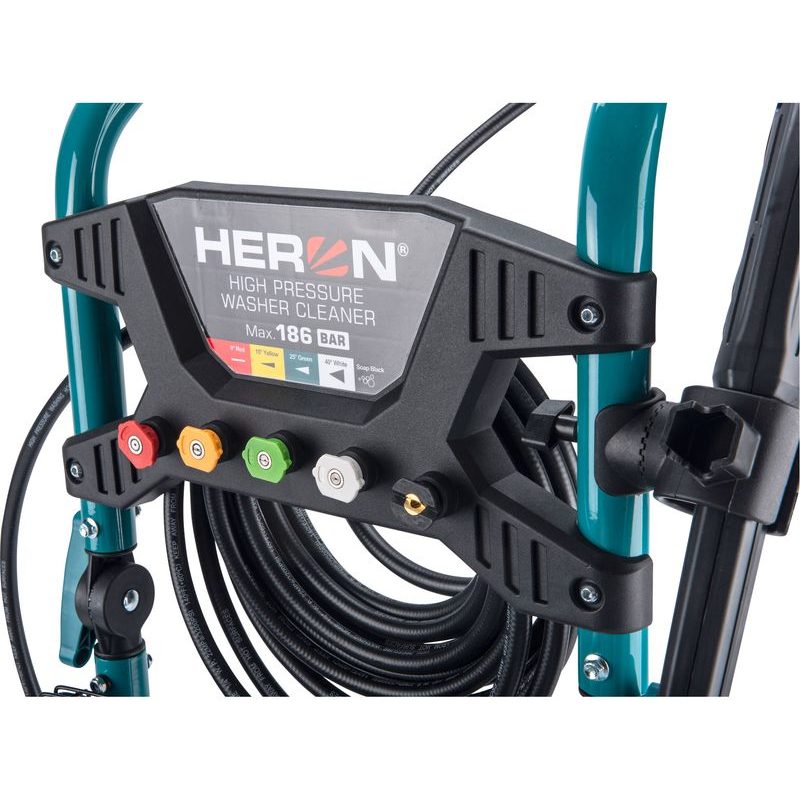 HERON VYSOKOTLAKÝ MOTOROVÝ ČISTIČ SE ŠAMPONOVAČEM, 186BAR, 8896351 - TLAKOVÉ MYČKY BENZÍNOVÉ - ZAHRADA